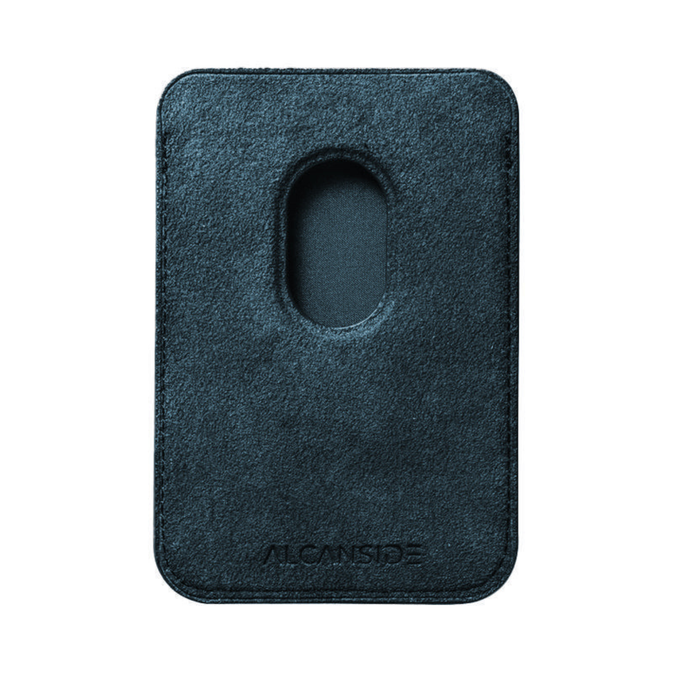 Alcantara MagSafe Wallet - Navy Blue