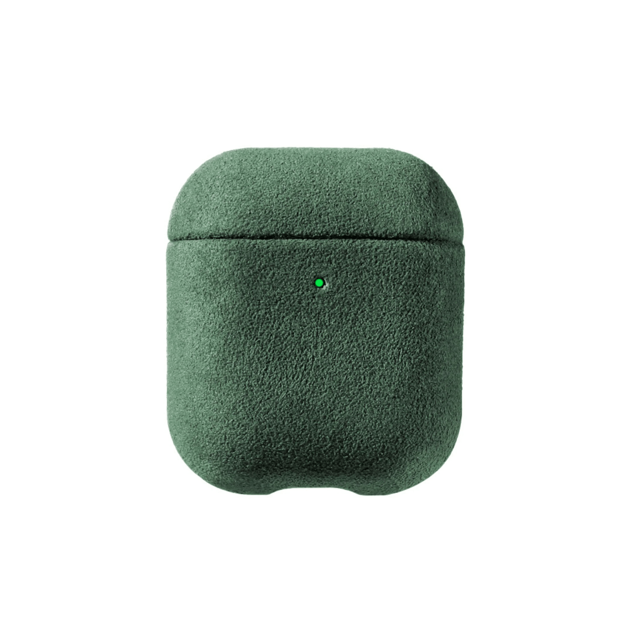 AirPods 1/2 Gen Alcantara Case - Midnight Green - Alcanside