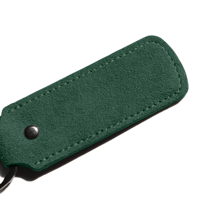 Alcantara Keychain - Midnight Green - Alcanside