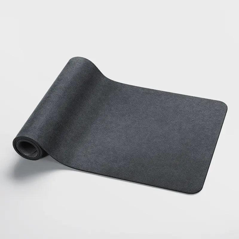 Alcantara Mousepad 30x24cm - LEVEL UP MTA - Space Grey - Alcanside