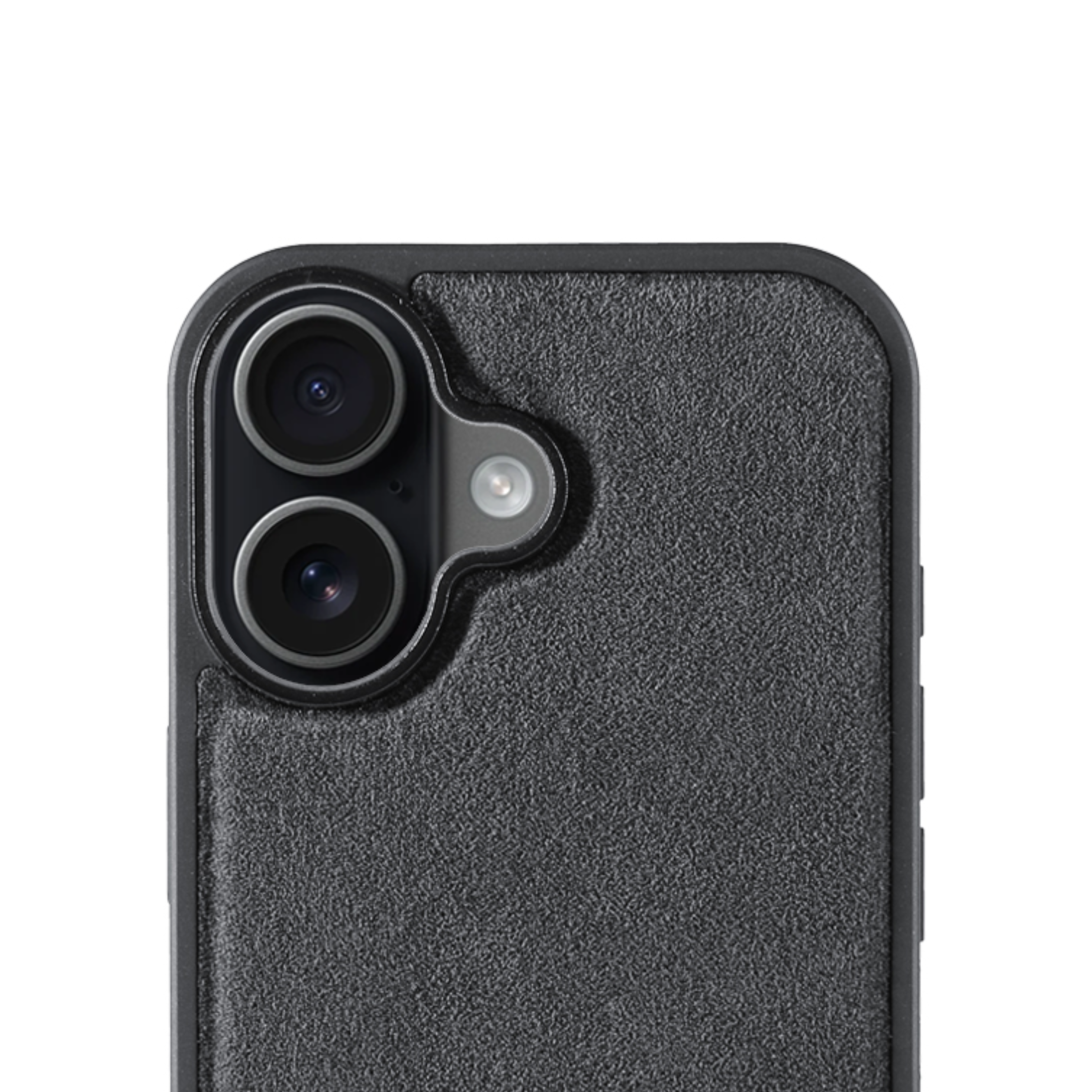 iPhone 17 - Alcantara Back Cover - Space Grey