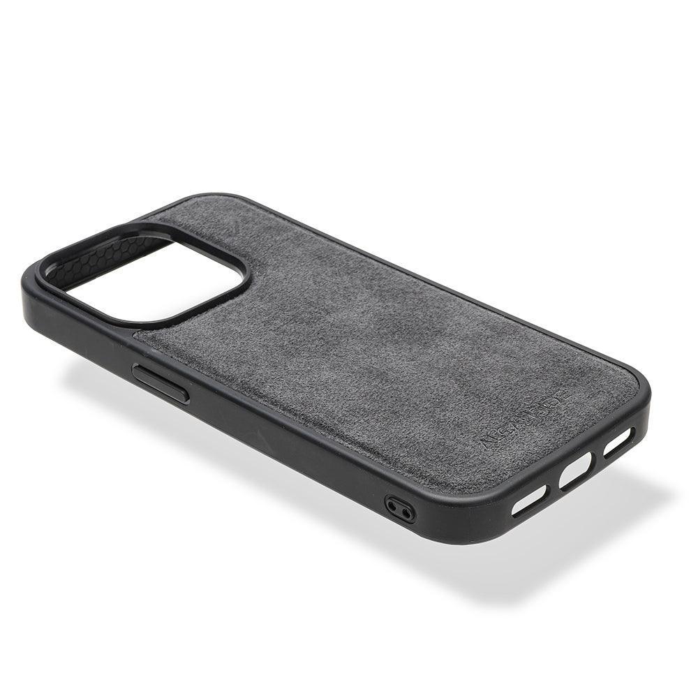 iPhone 14 Pro Max - Alcantara Back Cover - Space Grey - Alcanside