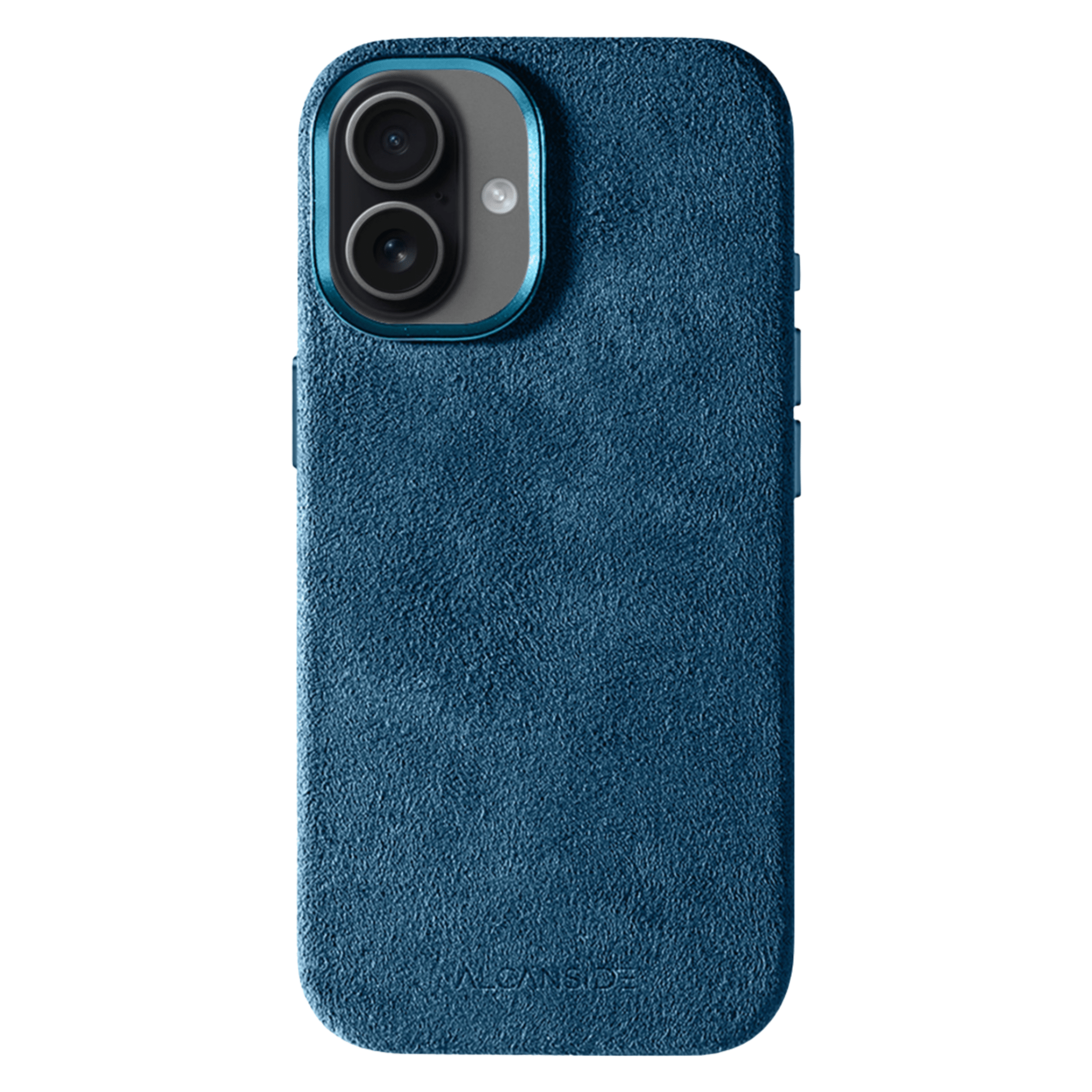 iPhone 17 - Alcantara Case - Ocean Blue - Alcanside
