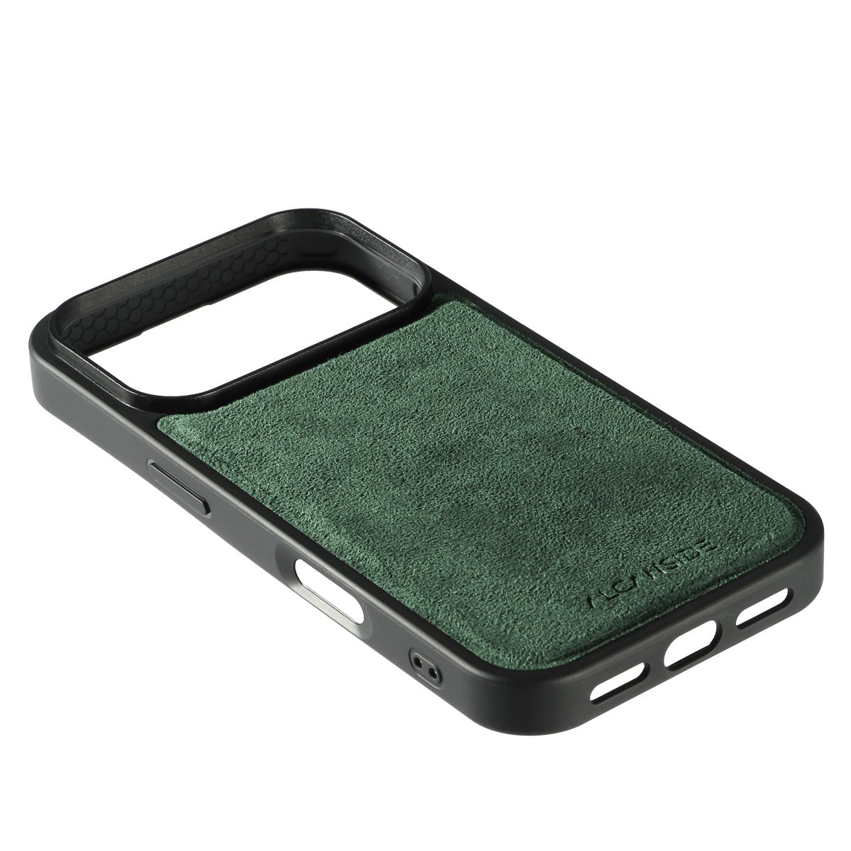 iPhone 17 Pro Max - Alcantara Back Cover - Midnight Green - Alcanside