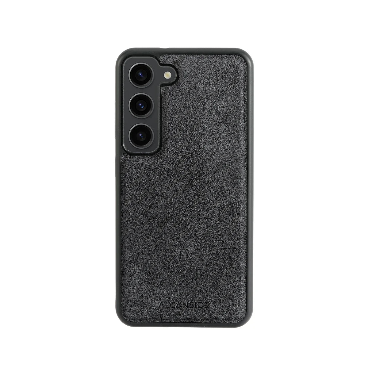 Samsung Galaxy S23 Plus - Alcantara Back Cover - Space Grey - Alcanside