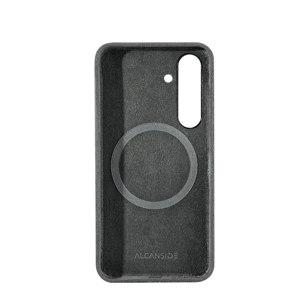 Samsung Galaxy S24 Plus - Alcantara Case - Space Grey - Alcanside