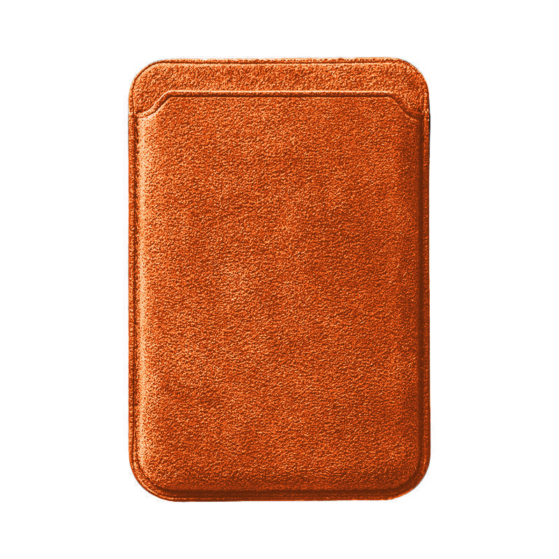 Alcantara MagSafe Wallet - Orange