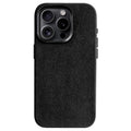 iPhone 15 Pro - Alcantara Case - Deep Black