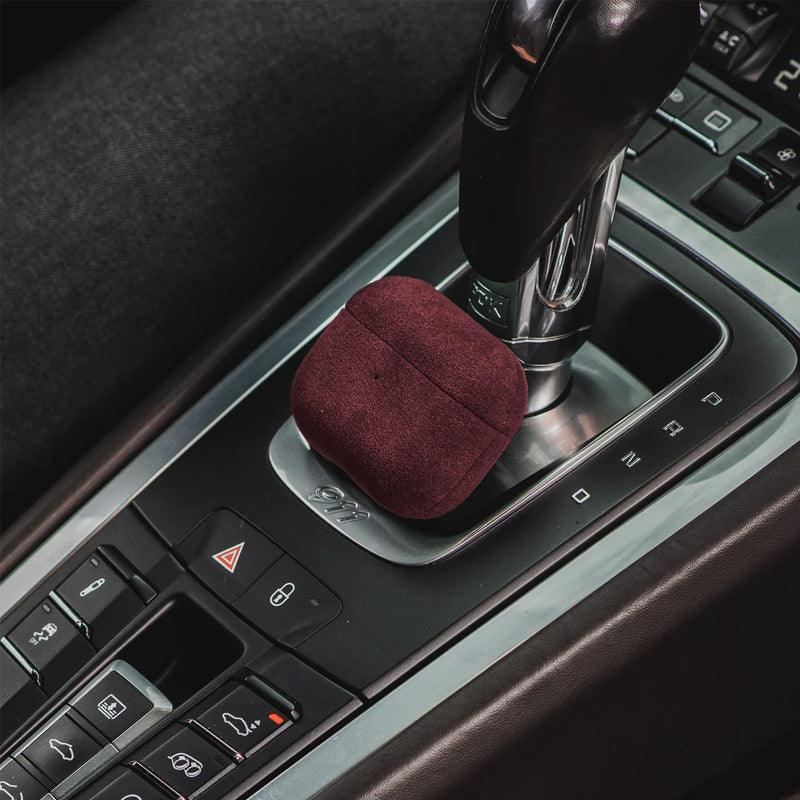 AirPods Pro (3rd Generation) Alcantara Case - Wine Red - Alcanside