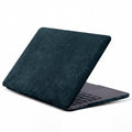 Alcantara MacBook Air Cover - For 13.6 inch (2022 M2 - 2025 M4) - Navy Blue