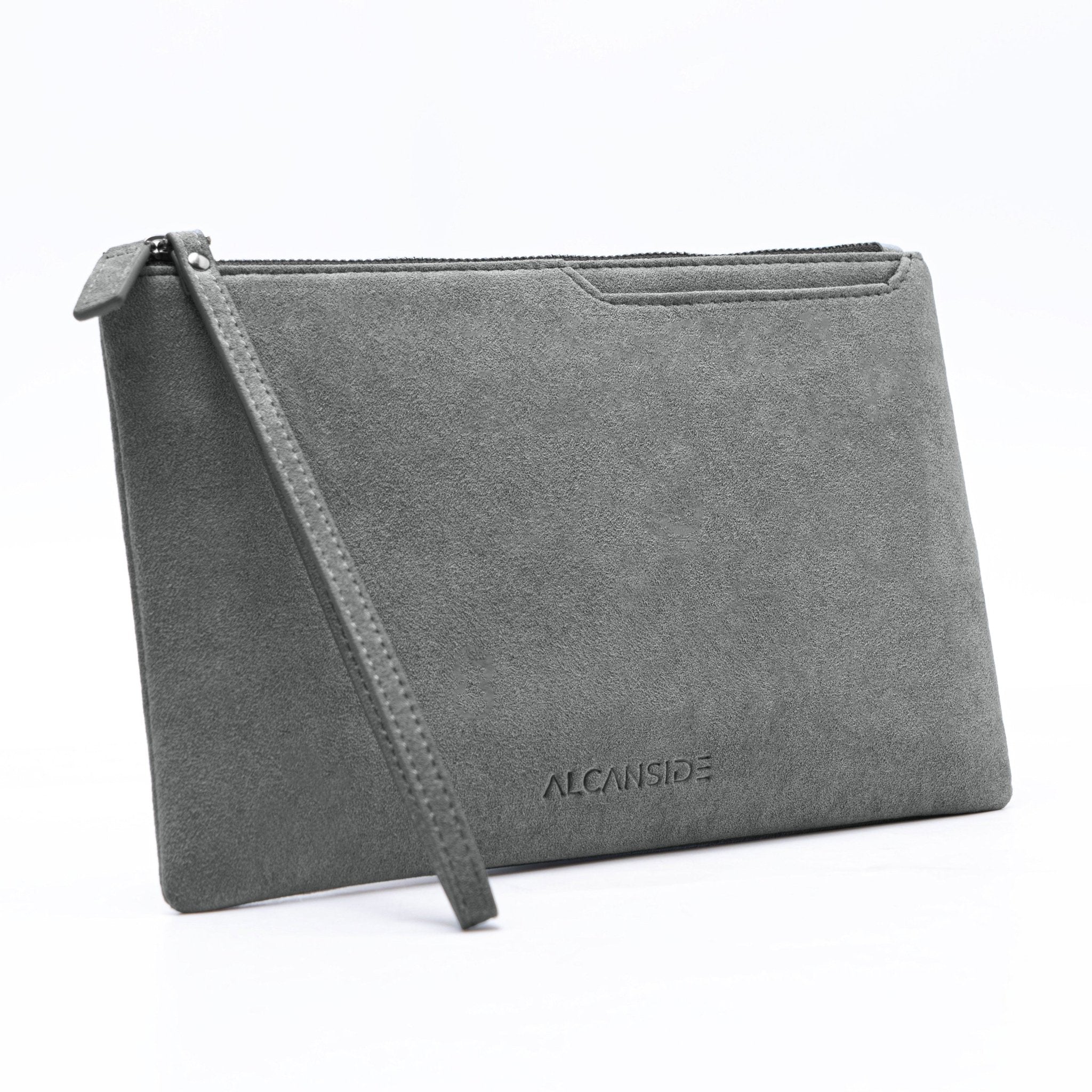 Alcantara Pouch - Nardo Gray - Alcanside