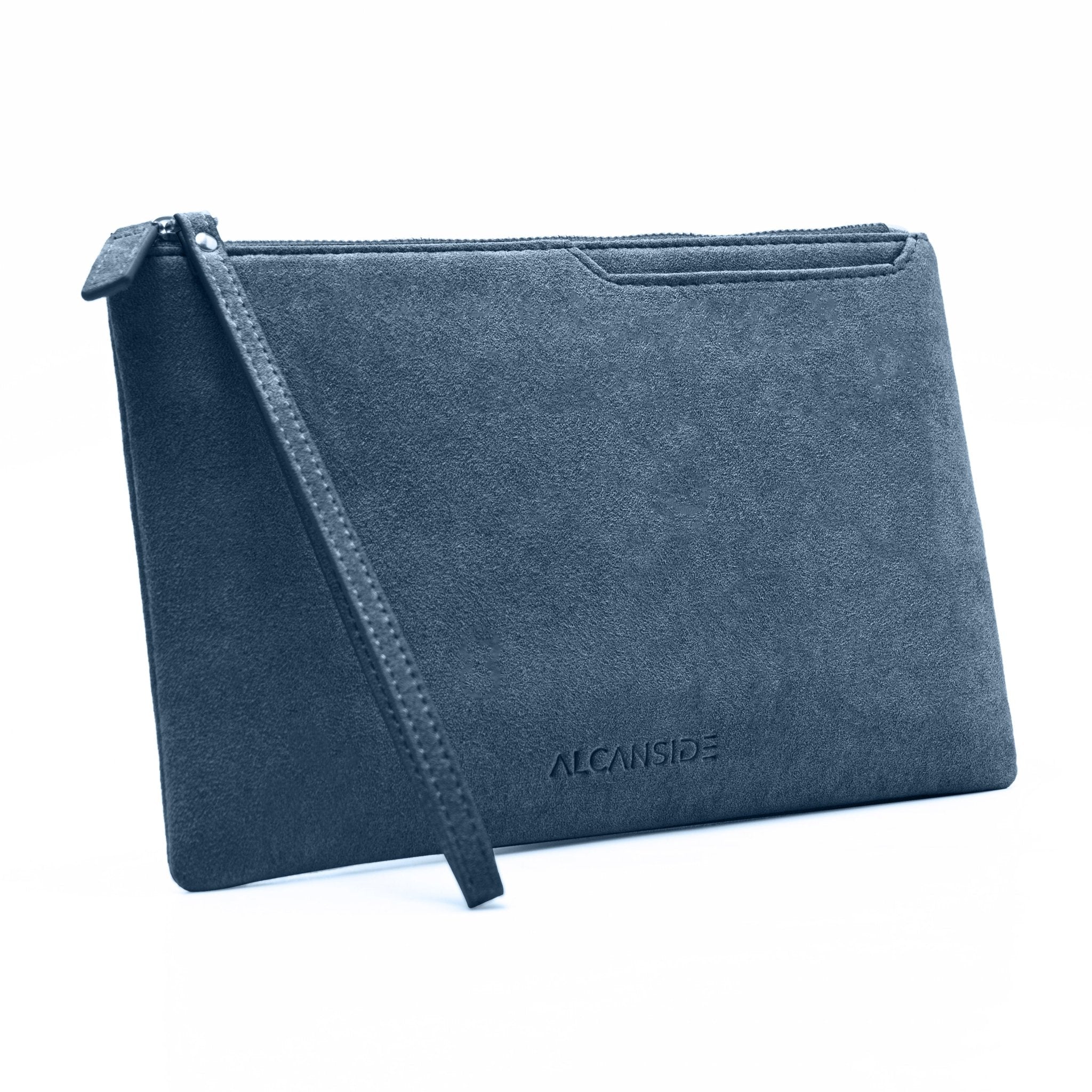 Alcantara Pouch - Ocean Blue - Alcanside