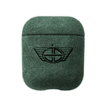 Donkervoort - AirPods 1/2 Gen Alcantara Case - Midnight Green