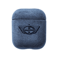 Donkervoort - AirPods 1/2 Gen Alcantara Case - Ocean Blue
