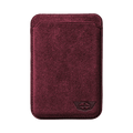 Donkervoort - Alcantara MagSafe Wallet - Wine Red