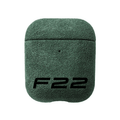 Donkervoort F22 - AirPods 1/2 Gen Alcantara Case - Midnight Green