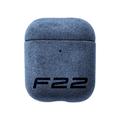 Donkervoort F22 - AirPods 1/2 Gen Alcantara Case - Ocean Blue