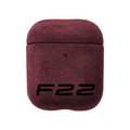 Donkervoort F22 - AirPods 1/2 Gen Alcantara Case - Wine Red