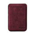 Donkervoort F22 - Alcantara MagSafe Wallet - Wine Red