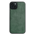 iPhone 13 - Alcantara Back Cover - Midnight Green