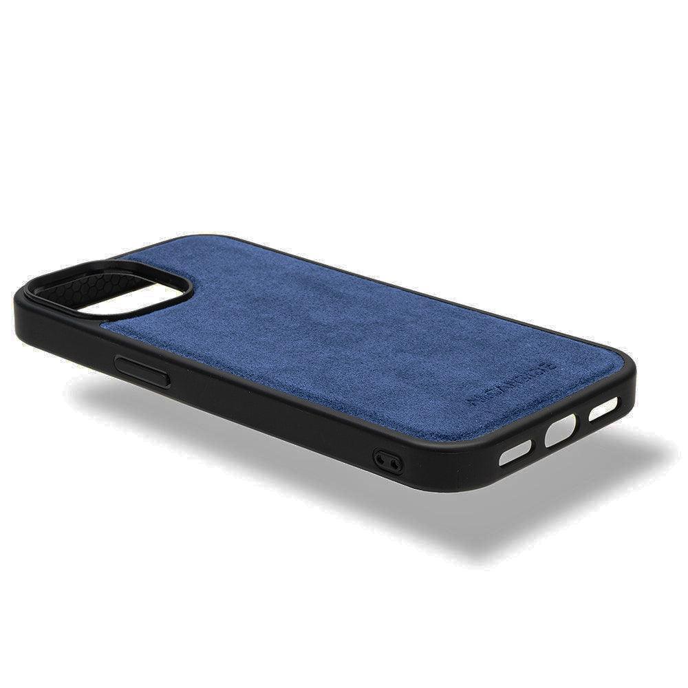 iPhone 16 Plus - Alcantara Back Cover - Ocean Blue - Alcanside