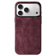 iPhone 17 Pro Max - Alcantara Case - Wine Red - Alcanside