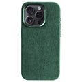 iPhone Alcantara Case - Midnight Green