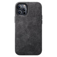 iPhone 12 Pro Max - Alcantara Case - Space Grey - Alcanside